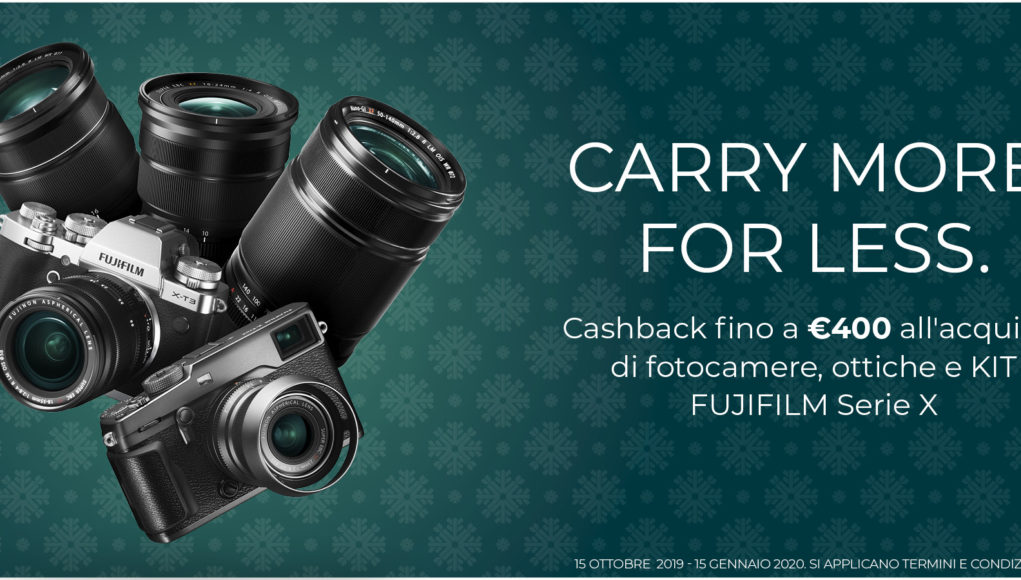 Fujifilm Winter Cashback