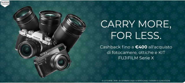 Fujifilm Winter Cashback