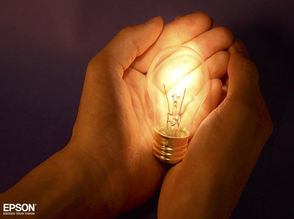 luce e colore lampadina