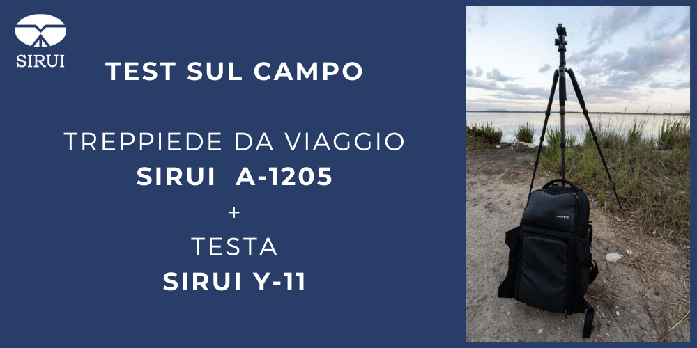 TEST-SUL-CAMPO-TREPPIEDE-DA-VIAGGIO-SIRUI-A-1205-TESTA-SIRUI Y-11-ev