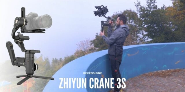 ev-zhiyun-crane-3s-caratteristiche-recensioni-gimbal-stabilizzatori