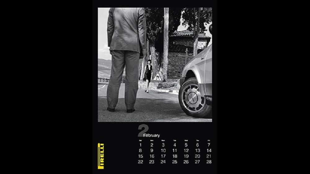H. Newton - The Call Calendario Pirelli 1985
