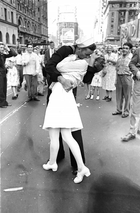 Il bacio della vittoria, Times Square, 1945, A. Eisenstaedt