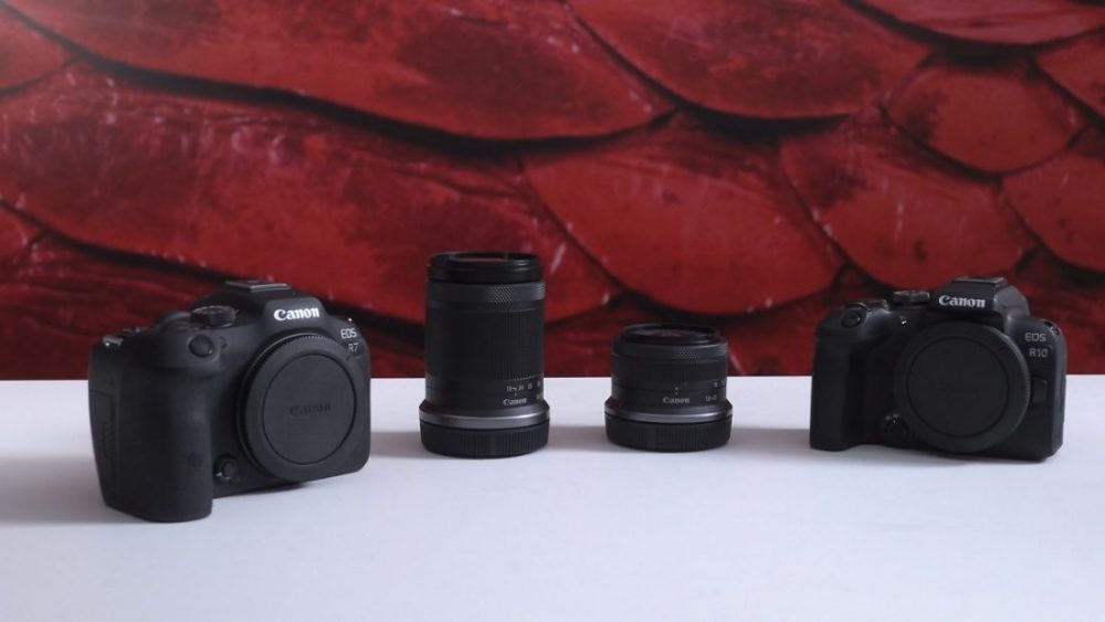 Canon EOS R7 e EOS R10