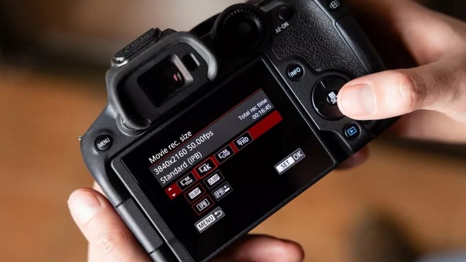 Impostazioni video Canon EOS R7