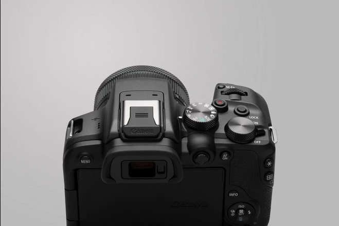 Posizione dei comandi Canon EOS R10