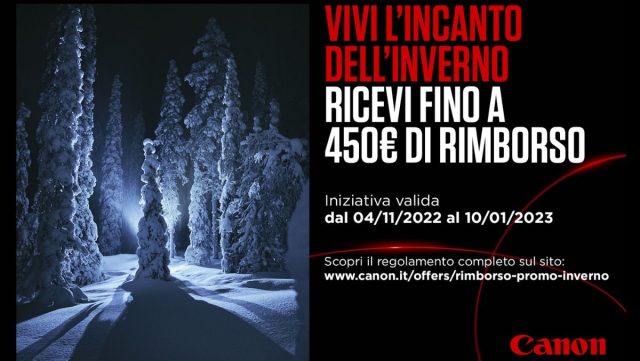 Promo Canon Winter Cashback 2022