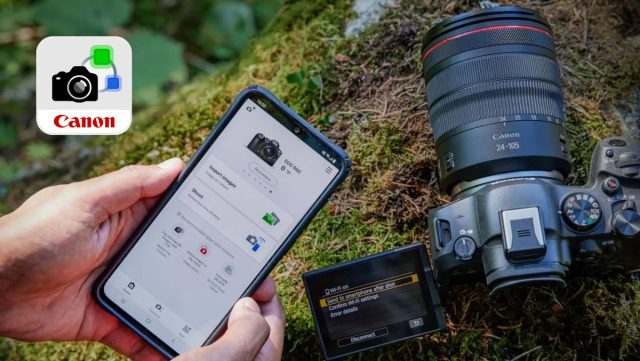 Canon Camera Connect, applicazione