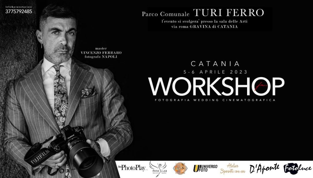 Workshop Fotografia Wedding Catania con Vincenzo Ferraro