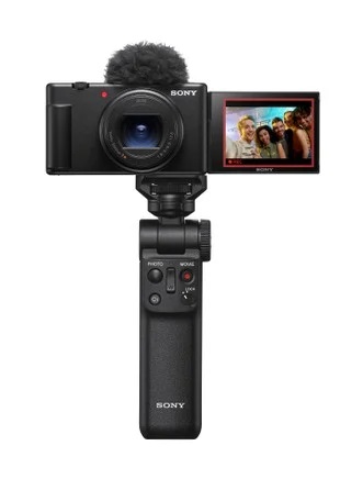 Sony ZV-1 Mark II con grip