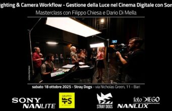 Lighting & Camera Workflow: Gestione della luce nel cinema digitale con Sony, Nanlite e Nanlux Lighting & Camera Workflow_Workshop Sony