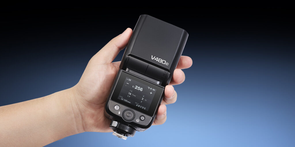Menu Godox V480