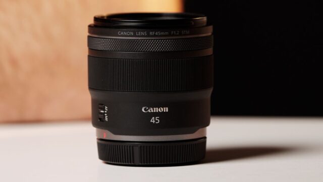 IE_Canon RF 45mm F1.2 STM Canon RF 45mm F1.2 STM carattertistiche