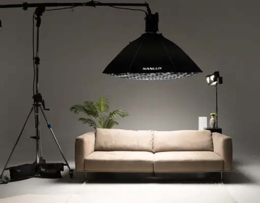 NANLUX e DoPchoice presentano il nuovo Octa 5’ Shallow Soft da 155 cm con attacco NL: luce morbida e uniforme ai massimi livelli ev-NANLUX-Octa-5-Shallow-Soft