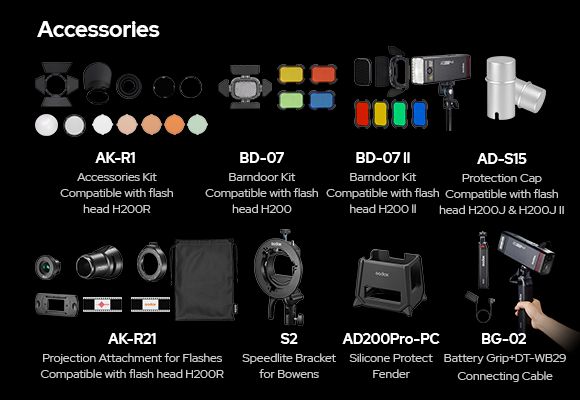 Godox accessori compatibili