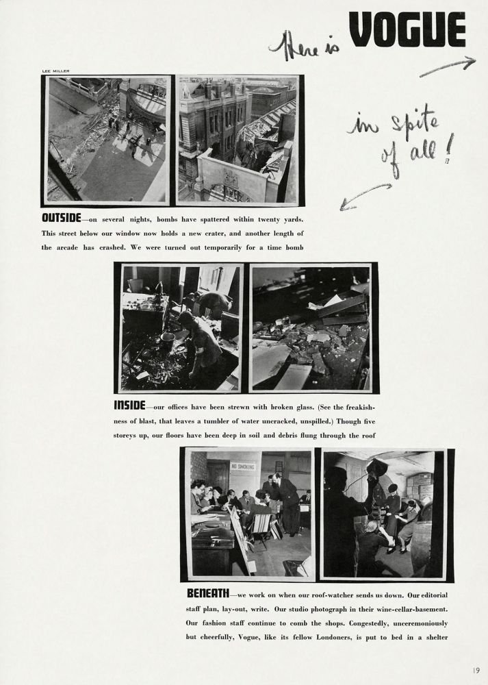 © Lee Miller Archives - bombardamento 11-9-1940