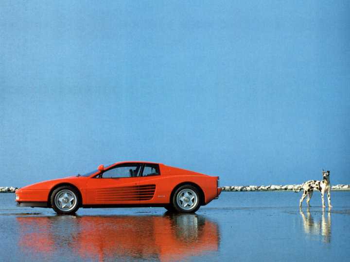 F. Fontana, Testarossa, 1985. ©F. Fontana
